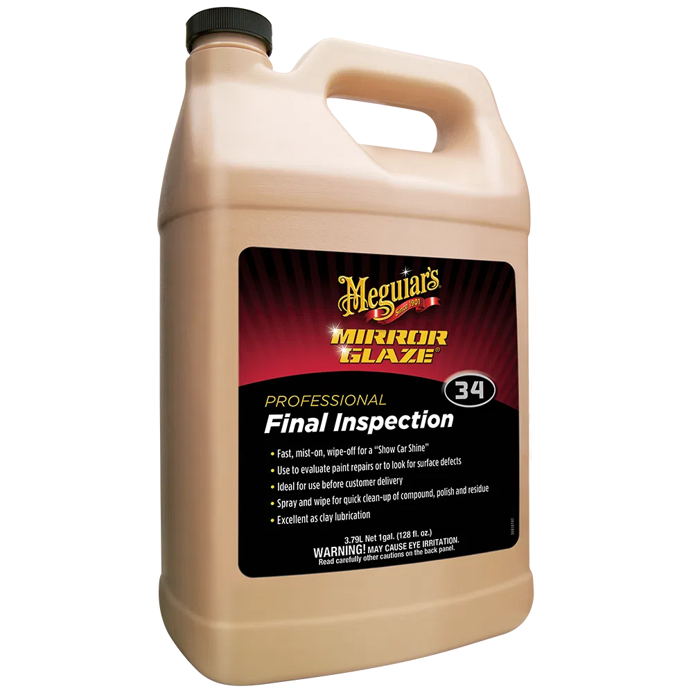 M3401 – MEGUIARS WAX Car Wax, Liquid 1 Gallon Jug Use To Create A Brilliant High Gloss Finish Mist-On/ Wipe-Off Singl...